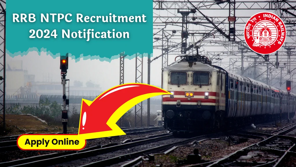 RRB NTPC Recruitment 2024 Notification: रेलवे ने 11558 पदों पर एनटीपीसी भर्ती के लिए ग्रेजुएट लावेल पर जारी किया नोटिफिकेशन, अंतिम तिथि से पहले करें आवेदन