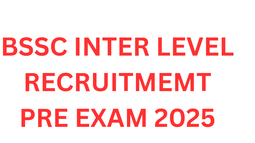 BSSC 2nd Inter Level Joint Recruitment Exam 2025: बिहार एसएससी इंटर लेवल भर्ती का ऑनलाइन तिथि बढ़ा दी गई है, जल्दी आवेदन करें